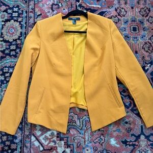 F21 Women’s Mustard Blazer